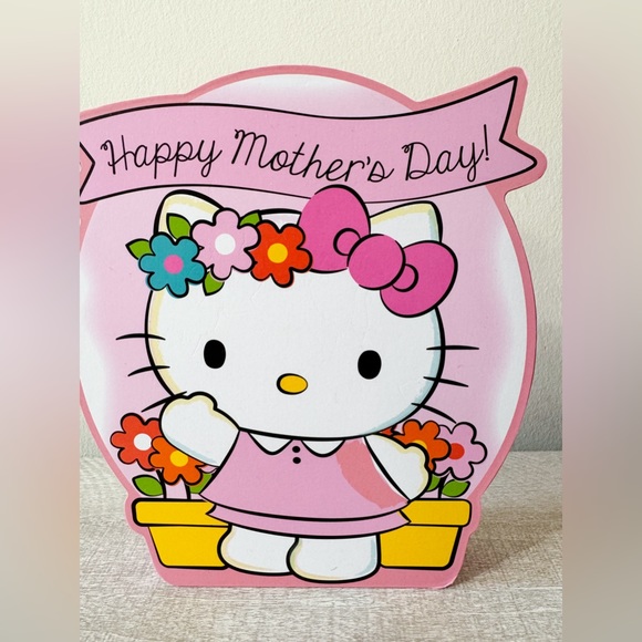 Sanrio | Other | Hello Kitty Happy Mothers Day Wooden Sign Set | Poshmark